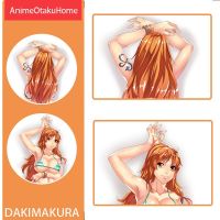 Anime Manga ONE PIECE Nami เซ็กซี่สาวน่ารักกอดหมอนครอบคลุมกอดหมอน Otaku เครื่องนอน Dakimakura ปลอกหมอนของขวัญ