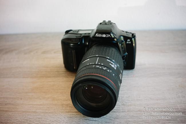 ขายกล้องฟิล์ม-minolta-a3xi-serial-11207995-พร้อมเลนส์-sigma-70-300mm