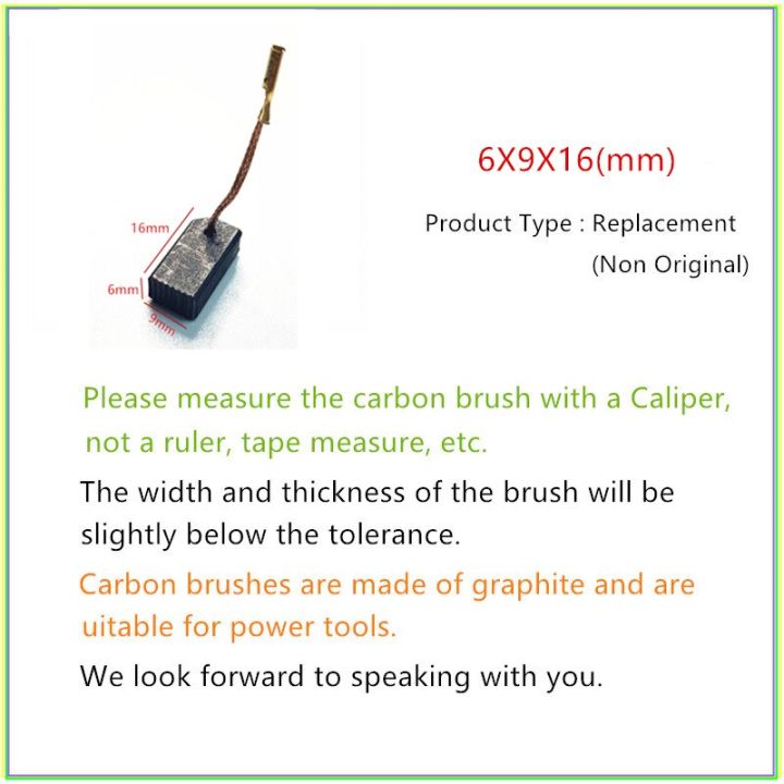 20pcs-suitable-for-devon-carbon-brushes-2816-5-100808-2813-2816-2-2809-2808-2818-2819-1-2817-angle-grinder-6x9x16mm-spare-parts-rotary-tool-parts-acce