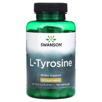 Swanson L-Tyrosine 500 mg 100 Capsules