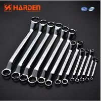 โปรดีล คุ้มค่า Harden ประแจแหวน ประแจแหวนคู่ ฮาร์เดน ขนาด 6x7 - 16x17 mm ของพร้อมส่ง ประแจ เลื่อน ประแจ ปอนด์ ประแจ คอม้า ประแจ บล็อก