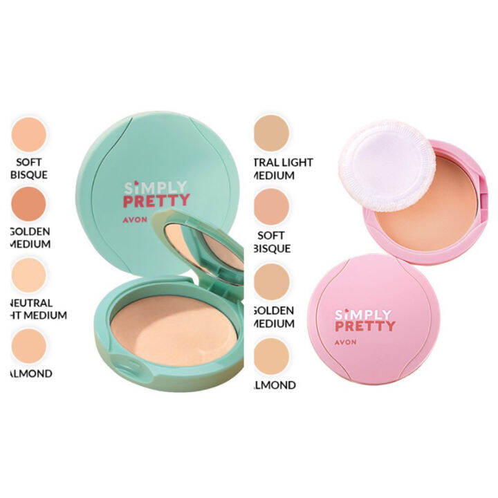 Avon Simply Pretty Press powder spf 14 | Lazada PH