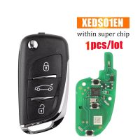 For XEDS01EN Universal Super Remote Key 3 Button Fob Work on All ID As the Super Chip for Style VVDI Key Accessory