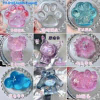 ◈✴ Internet celebrity popular toy jelly wax pinch decompression toy childrens fire paint DIY material cat claw ice cube girl