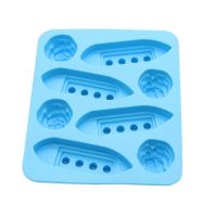 【CW】 1PCS New Titanic Mold Silicone Tools Cookie Cutter Molds Trays