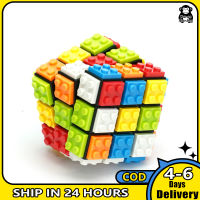 1กล่องพลาสติก3X3X3 Speed Smart Cube สติ๊กเกอร์เรียบ Cubes Collection Puzzle ของเล่นสำหรับเด็ก