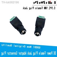 ❆﹍☏ 10 Pcs 12V 2.1 x 5.5mm 5.5x2.5mm DC Power Female Plug Jack Adapter Connector Plug For Led Strip Light 3528 5050 5630 5730