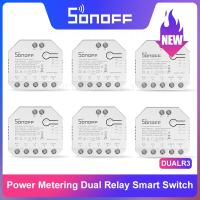 【YD】 1-10PCS SONOFF DUAL R3 Relay Module Metering Way via eWeLink