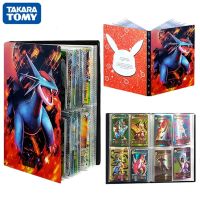 TAKARA TOMY 240PCS Pokemon Cards Album Book Cartoon Game Card EX GX Capacity Folder Anime Salamence Collectors Folder Toys Kids