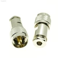 ✜  1X Pcs PL259 SO239 SO-239 UHF Male Clamp Solder For RG58 RG142 RG223 RG400 LMR195 50-3 Cable Brass RF Connector Coaxial Adapter