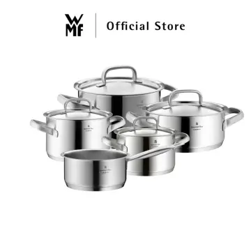 WMF Provence Plus 5-Piece Cookware Set with Glass Lids - Kitchenware 