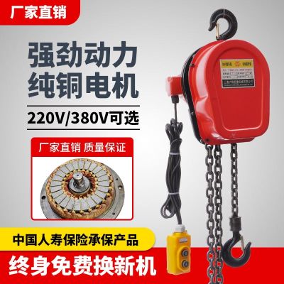 ▧ electric hoist 220V380V crane chain down 1 ton 2T3 5T10