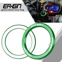 ☜สิ่งที่ต้องทำคือ☼Er-6n อุปกรณ์เสริม CNC สำหรับ KAWASAKI ER6N ER 6N 2009-2017 2016 2015 2014 2013 2012 2011แหวนป้องกัน10สวิทช์ไฟจุดระเบิดจักรยานยนต์