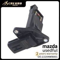 เซ็นเซอร์การไหลของอากาศเชิงมวล CHENHO เริ่มต้นสำหรับ22204WB001 MAZDA 3 6 CX-5ที่ถอดเซ็นเซอร์ออกซิเจน PE0113215