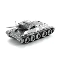 ปริศนาโลหะของเล่นเพื่อการศึกษาของเด็กของเล่นปริศนาจิ๊กซอว์ถัง T34