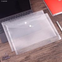 ☈▫ A5 Folder Bag 10Pcs Transparent Plastic Water Resistant File Holder File Paper Office Supplies Documents Sheet Protectors