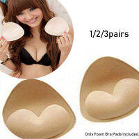 WU6369299 1/2/3 Pairs High quality Bikini Intimates Accessories Women Summer Sponge Foam Breast Bras Insert Pad Chest Cup Bra Pads