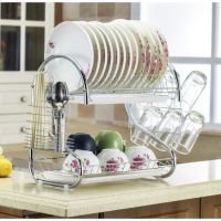 [⚡ส่งฟรี] Dish Racks ที่คว่ำจานสแตนเลส ชั้นวางอเนกประสงค์ ชั้นวางจานสแตนเลส ชั้นวางถ้วยจาน ที่วางจานสแตนเลส ชั้นวางจาน OCM