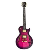 Gibson Les Paul Jazz Guitar Flowers Inlays Fretboard รู้สึกเรียบลื่นสบายระดับสูงระดับมืออาชีพ