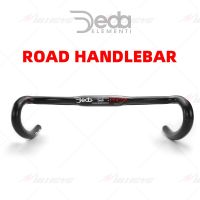 T800 Deda 3K มือจับจักรยานเสือหมอบทรงวงรีทรงสั้นคาร์บอนแฮนด์เสือหมอบอุปกรณ์ตกแต่งจักรยานขนาด380-440มม.