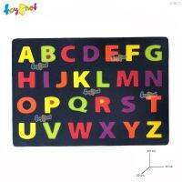 Toyznet ส่งฟรี แผ่นโฟมจิ๊กซอ A-Z (ชุดเล็ก) 20X29X0.6 ซม. (คละสี) รุ่น 678C7