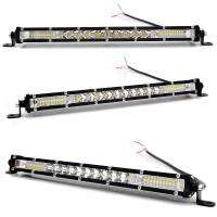 บาร์ Led ออฟโรดแถวเดียวขนาด102W 10นิ้วสำหรับ Uaz 4x4รถแทรคเตอร์รถบรรทุก Atv รถ Suv Led ทำงาน30W