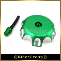 Green Gas Fuel Tank Cap Cover For Kawasaki KFX KLX KX 250 450 Motocross Motorcycle Parts