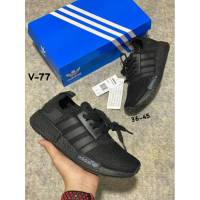 รองเท้าAdidas Nmd R1 เกรดมิลเลอร์ SIZE.36-45 *มี 5 สี* รองเท้าวิ่ง รองเท้าออกกำลังกาย รองเท้าเพื่อสุขภาพ รองเท้าสีดำล้วน รองเท้ากีฬา V60A001 [SALE - 70%] งานหิ้วนอก ตรงปก100%