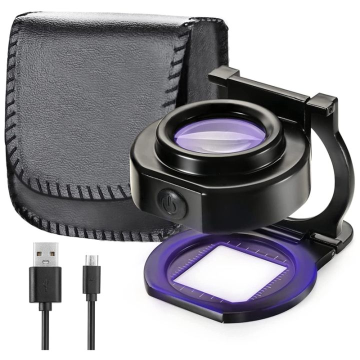 25x-loupe-magnifier-with-6-light-usb-three-folding-desktop-portable-metal-eye-loupe-scale-sewing-magnifing-glass