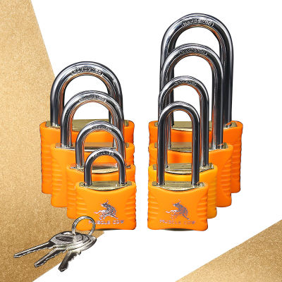 กุญแจกันน้ำ กุญแจเคลือบยาง กันสนิม กุญแจลิ้นชัก กุญแจประตู มี 2 แบบ ขนาด 37mm.44mm.55mm.65mm.
