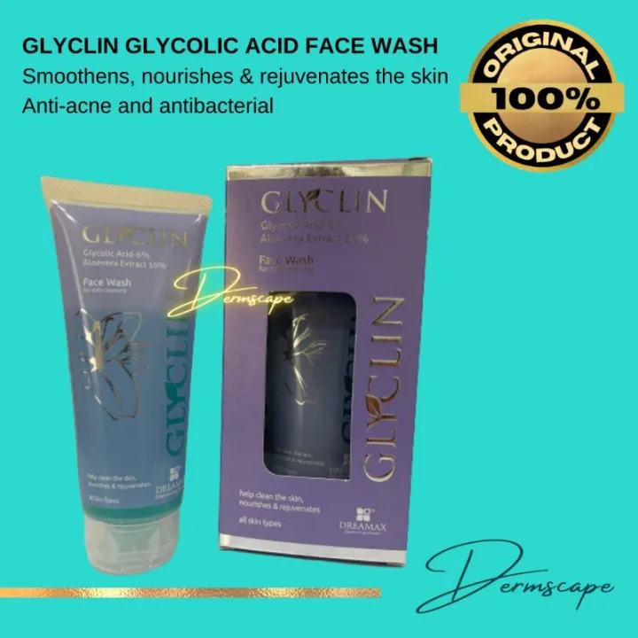 Glycolic Acid Glyclin Face Wash for Acne Prone and Oily Skin Lazada PH