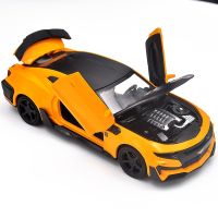 รถโลหะผสมรถของเล่น Chevrolet Camaro 1/32 1/36ชุดของเล่นสำหรับของขวัญคริสต์มาสสำหรับเด็ก