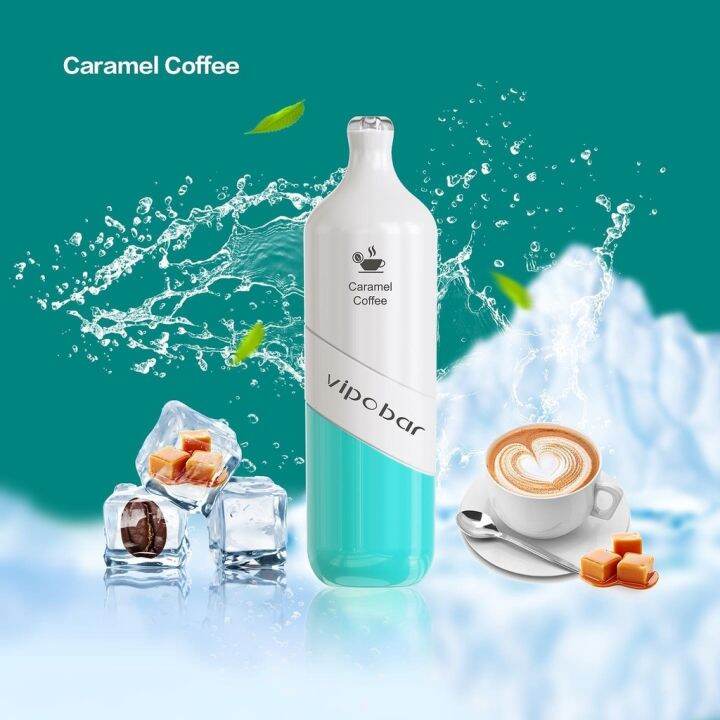 Vipo Bar Caramel coffee disposable vape 5000 puffs rechargeable type