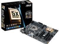 B150-Plus และ I7 6700 CPU ชุดวงจรหลักในชิปเซ็ต B150 DDR4 64GB PCI-E 3.0ม. 2 SATAIII USB3.0 VGA ATX สำหรับ CPU 6th 7