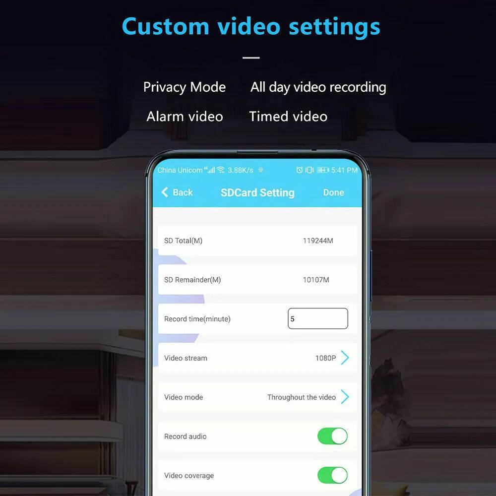 Mini caméra espion cachée 1080P-6