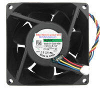 DC12V MF80381V1-D000-M99ดั้งเดิม80X80x38mm 6.1W สำหรับ Dell H814N-A00พัดลมทำความเย็นคอมพิวเตอร์เซิร์ฟเวอร์2U