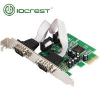 มอสชิพ MCS9922ชิพ PCI Express 2พอร์ตการ์ด Db9 Rs232อนุกรมแบบหลายช่องการ์ดคอนโทรลเลอร์