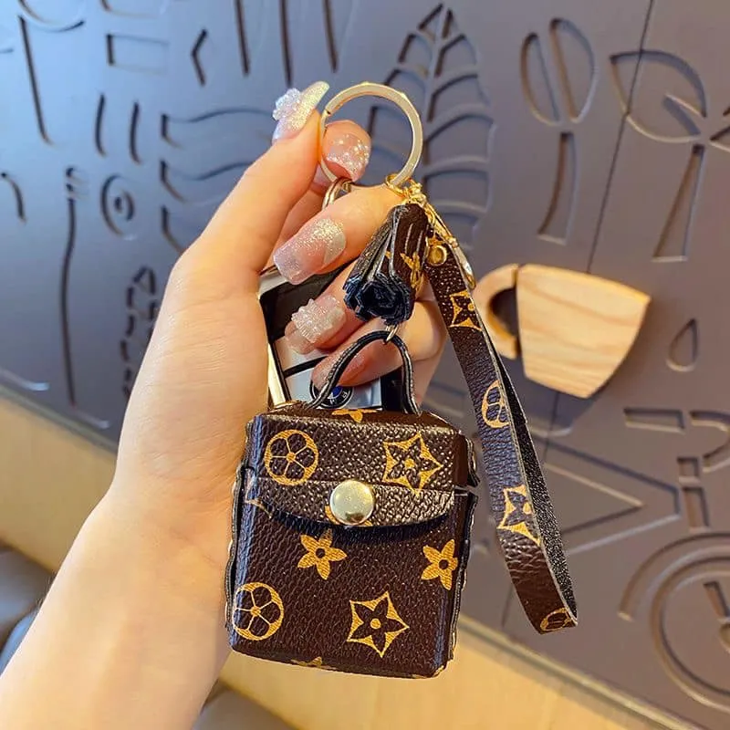 Luxury Fashion Dog keychain Car Keychain Bag charms Women