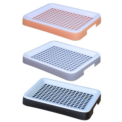 【YF】 Rabbit Pet Litter Box Tray Removable Grate for Small Animal Bunny