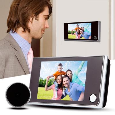 3.5 inch LCD Color Screen Digital Doorbell 120 Degree Door Eye Doorbell Electronic Peephole Door Camera Viewer Hardware