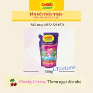 Túi Sữa Tắm Gội Carrie Junior Hương Cheeky Cherry 500G