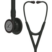 3M Littmann Stethoscope, Cardiology IV, Black Tube, Black Chestpiece, 27 Inch, 6163 Black Chestpiece, Black Tube