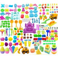 Children Shovel Rake Castle Toy Tools Digging Sand Molds Outdoor Beach Games for KID SUMMER Sand Play Toys Boys Girls Gifts