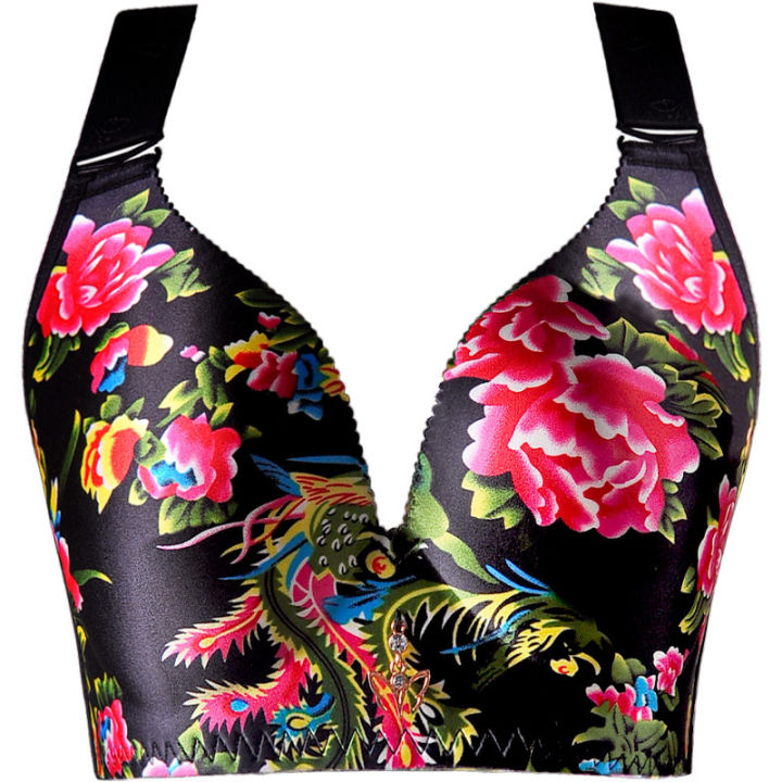 2021floral-bras-lingerie-women-sexy-plus-size-push-up-bras-d-e-bra-invisible-wireless-bralette-underwear-lady-brassiere