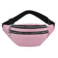 【Lanse store】Fanny Pack Women Waist Bag Men belt pouch pack Female Banana for women Ladies Fashion Travel Shoulder Purse Belt bag