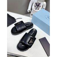 NEW WOMEN Soft padded nappa leather slides