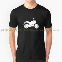 Grom White Cool Design Trendy Tshirt Tee Grom Msx125 Bike Cut Out Graphic Silhouette Vector Motorbike Custom