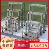 ✸▲ↂ Anti-slip stool climbing ladder stainless steel foot step anti-slip two 2 floors