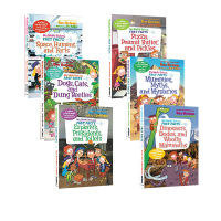 Crazy school real encyclopedia series my weird school fast facts 6 volumes of English original childrens popular science books students extracurricular reading bridge chapters and books aged 6-10