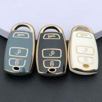 [COD] Applicable to the old Tucson Lingxiang Lawns Cerra Tujia gold-edged car key case